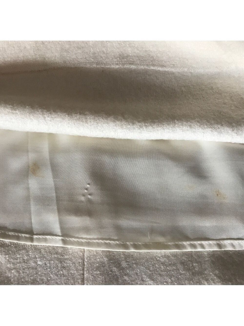 Banana Republic Sheath Dress Lace Trim Winter White Size 4 - Picture 13 of 13